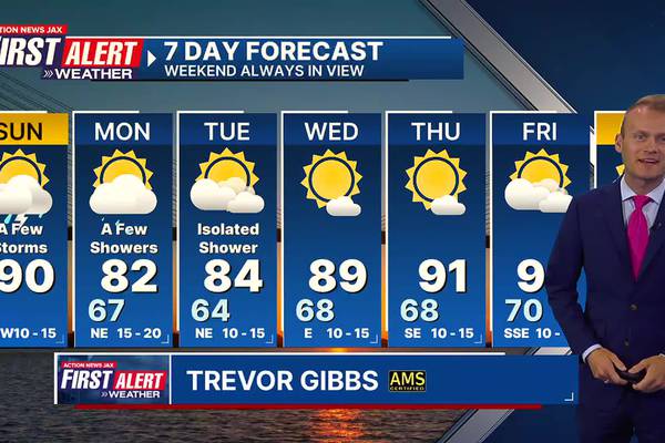 First Alert 7 Day Forecast: May 19, 2024