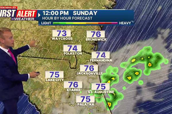 Comfortable temperatures and onshore winds continue