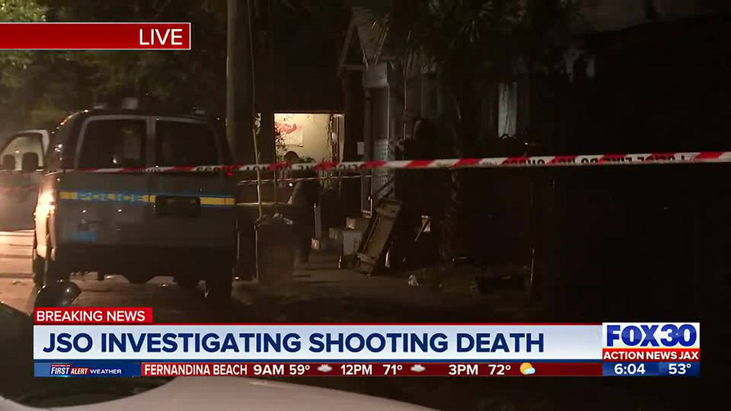 Jso Investigating Shooting Death Action News Jax