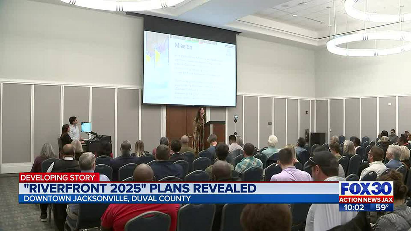 Riverfront 2025: Plans revealed for Riverfront and Downtown Jacksonville development
