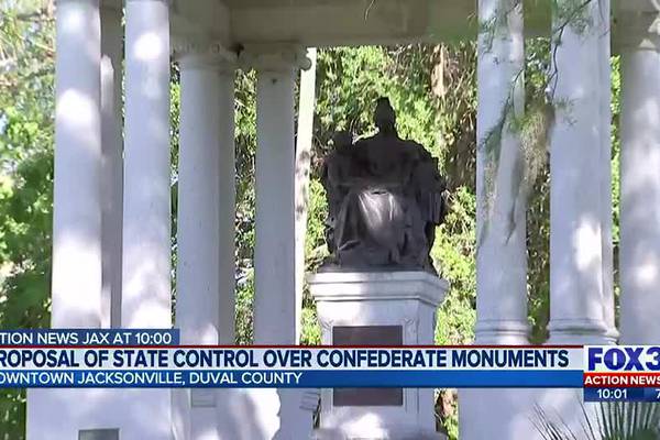 Proposal of State control over Confederate monuments