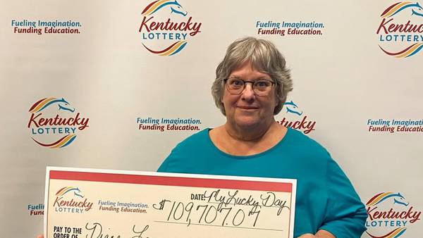 Happy anniversary! Couple wins $109K in Kentucky Lottery instant game 