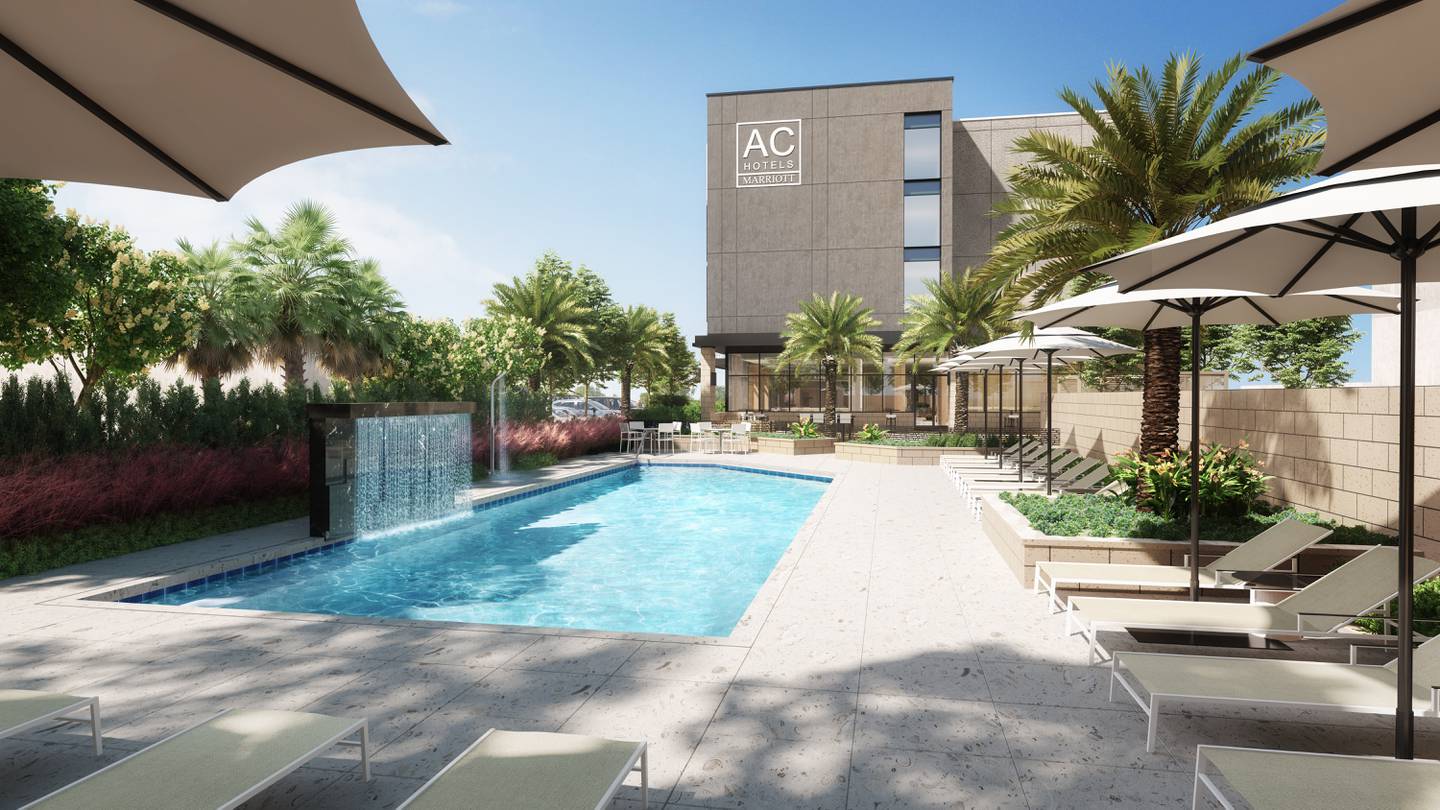 AC Hotel Jacksonville St. Johns Town Center will include 118 modern guest rooms, a lounge, fresh-air patio and outdoor pool, and a state-of-the-art fitness center.