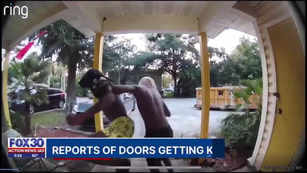 12 and 13-year-old charged after ‘door kick challenge’ damages properties in Jacksonville area