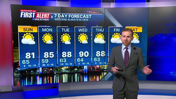 First Alert 7-Day Forecast: Saturday, April 27
