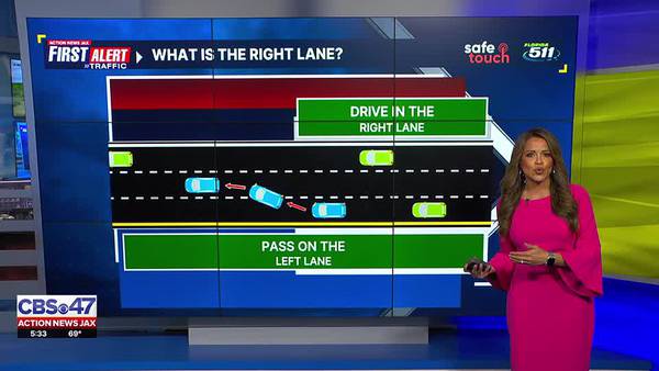 Studies show left lane cruisers increase chance for sideswipe crashes by cars trying to pass them