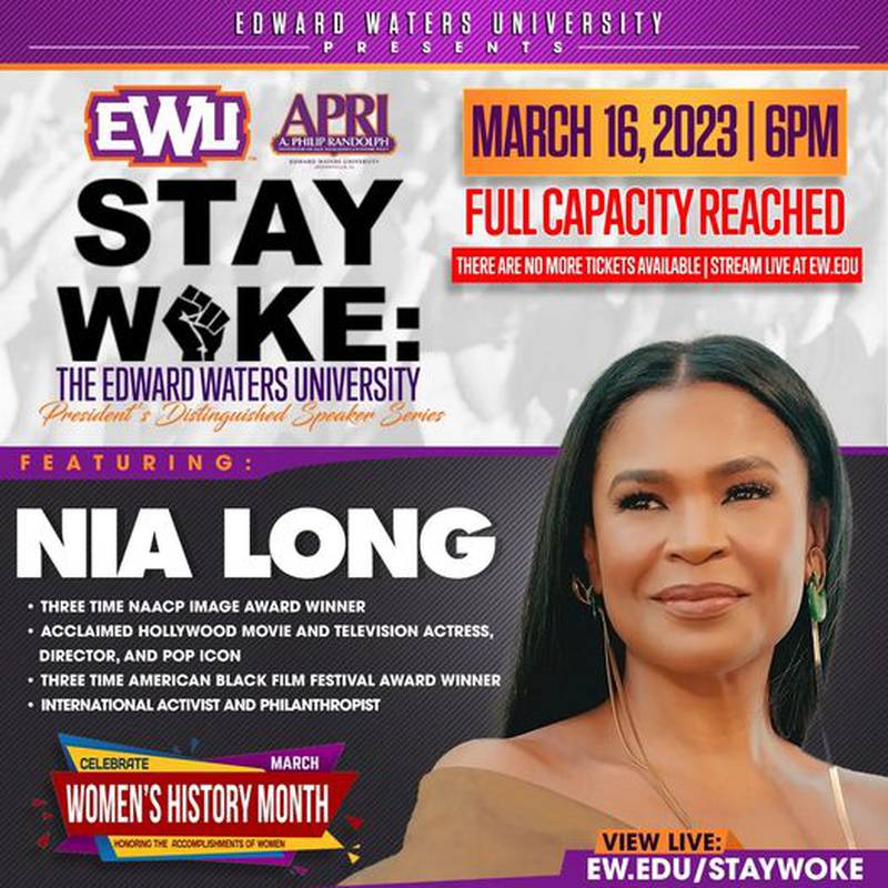 EWU 'Stay Woke' series with Nia Long