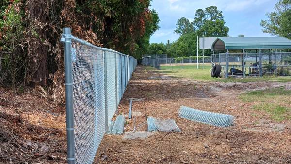 New fencing made possible at Oceanway Middle School as result of half-penny sales tax