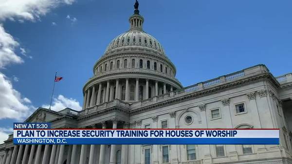 Plans to increase security training for houses of worship