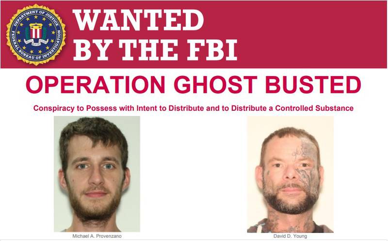 2 still wanted in Operation Ghost Busted