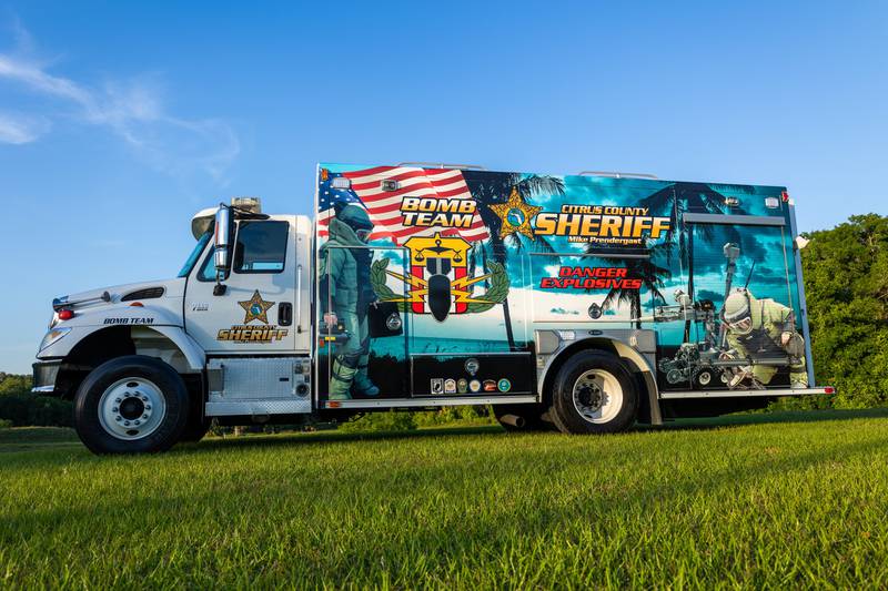 The Citrus County Sheriff's Office is asking for votes on it's bomb squad truck to win this year's contest.