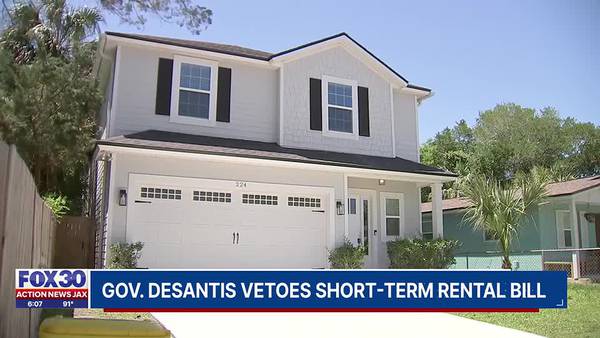 Governor vetoes bill that would prevent municipalities from enforcing vacation rental ordinances