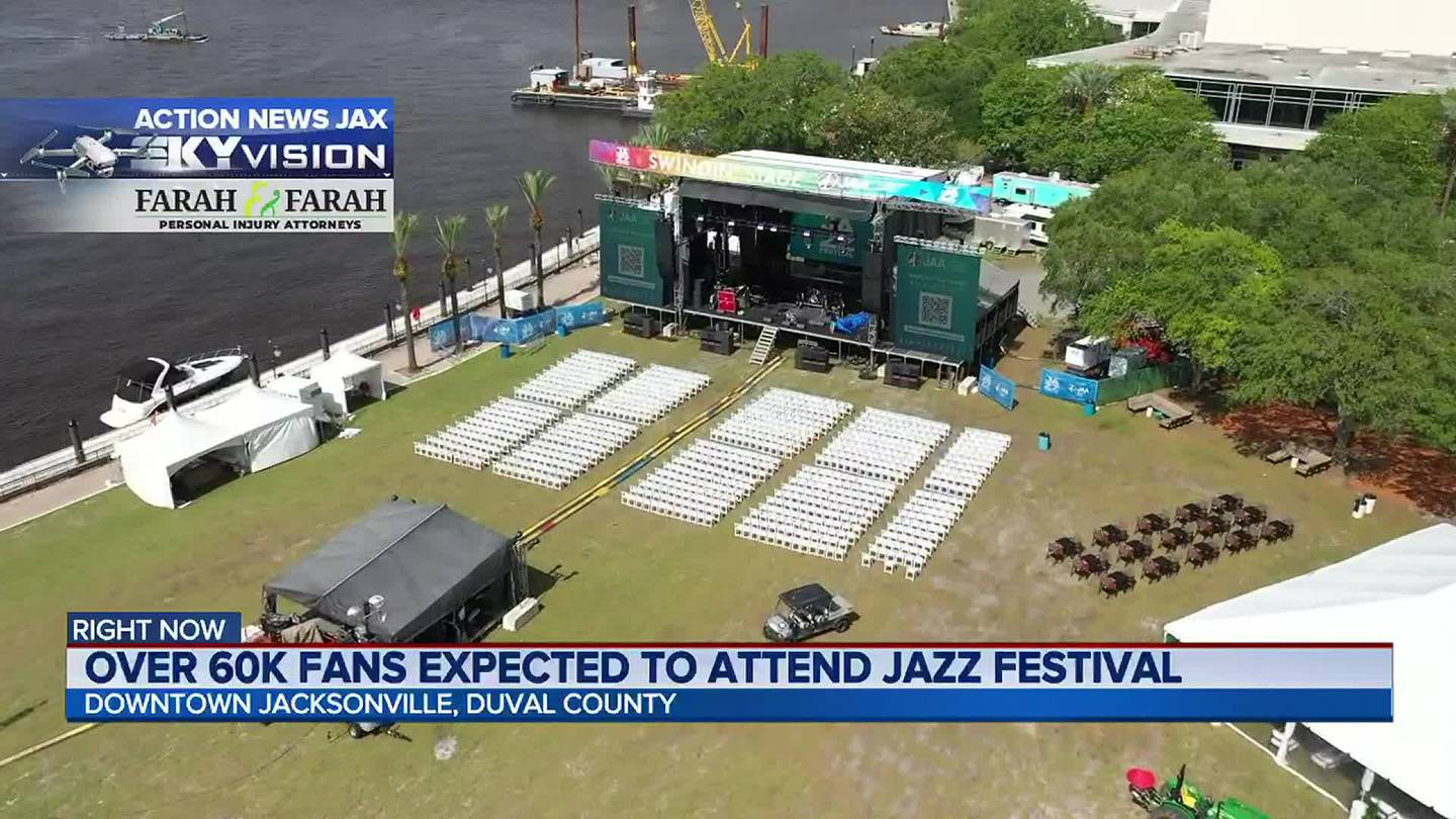 Over 60K fans expected at this years Jacksonville Jazz Festival