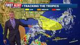 Tracking the tropics into next week