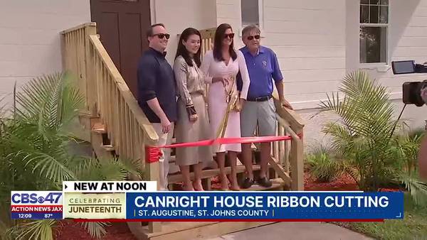 Juneteenth ribbon cutting commemorates civil rights history of iconic Canright House in West Augustine