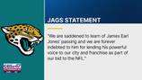 Jacksonville Jaguars honor legend James Earl Jones, who narrated the team’s 1991 NFL bid video