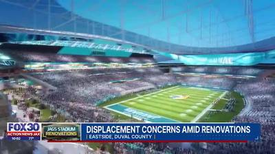 Jacksonville displacement concerns amid Jags stadium renovations