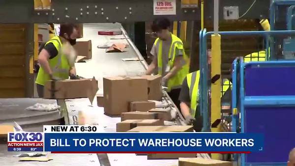 Bill to protect warehouse workers