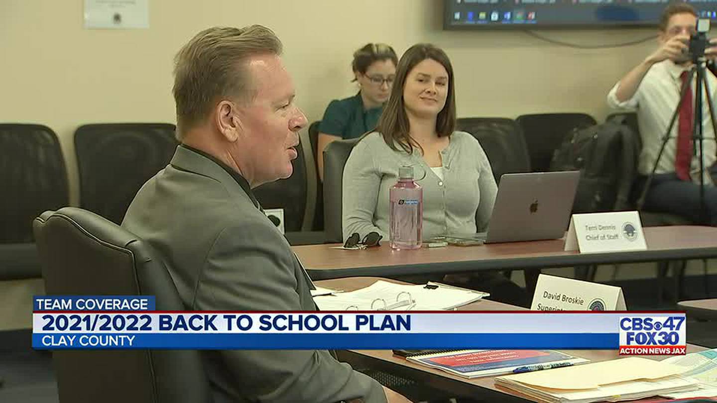 Clay County School District Approves Smart Restart School Reopening Plan Action News Jax