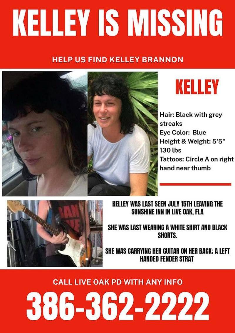 The Lake City Police Department is asking for the public's help in finding Kelley Brannon, who has been missing since 2020.