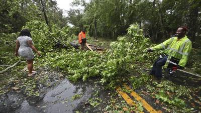 At least 1 dead in Florida as storms continue to pummel the South. DeSantis declares emergency