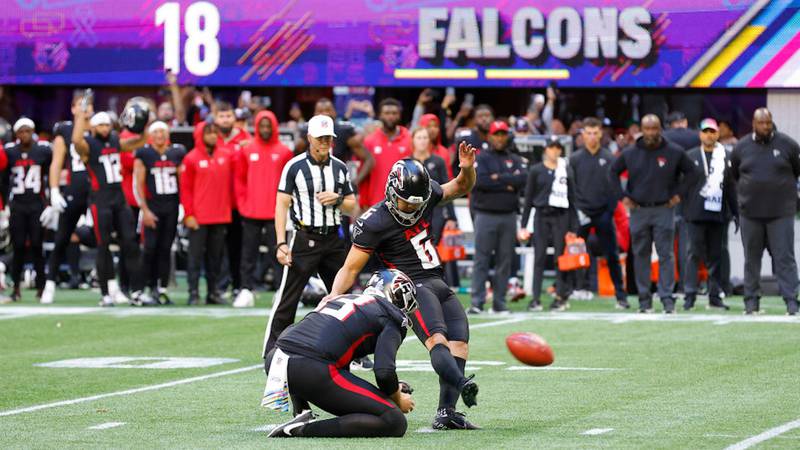 Television screens went black for a split second as Younghoe Koo attempted a game-winning field goal.