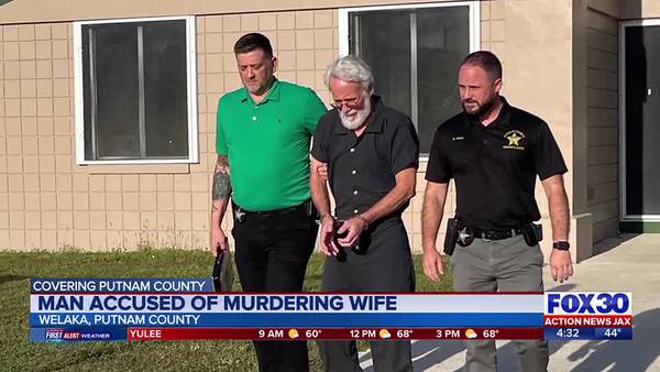 Putnam County murder arrest: 66-year-old man charged with wife’s murder, sheriff’s office said