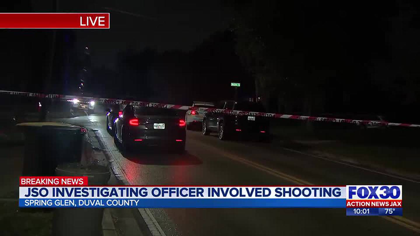 Jso Investigating Officer Involved Shooting Action News Jax 6964