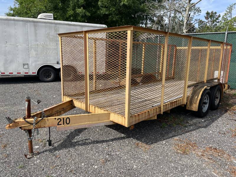 A general purpose trailer which looks ready to tackle the next job is up for auction in St. Johns County.