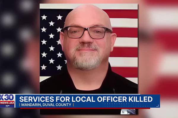 Services for local officer killed