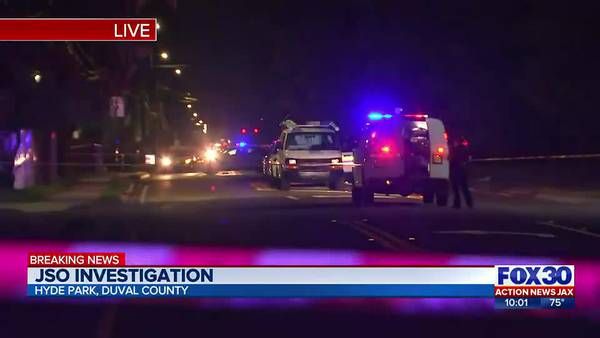 JSO says that one man is in custody after a Hyde Park neighborhood shooting leaves one injured 