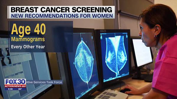 New breast cancer screening recommendations