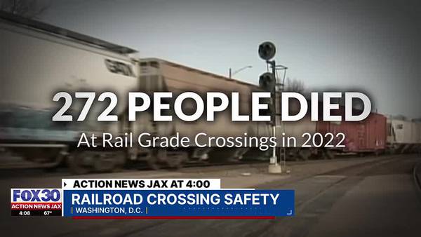 Congress working to improve safety around dangerous highway-rail crossings nationwide