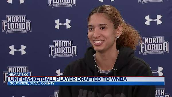 ‘To be in this moment is very surreal:’ UNF’s Jazz Bond drafted into WNBA, makes school history