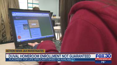 Duval HomeRoom enrollment not a guarantee