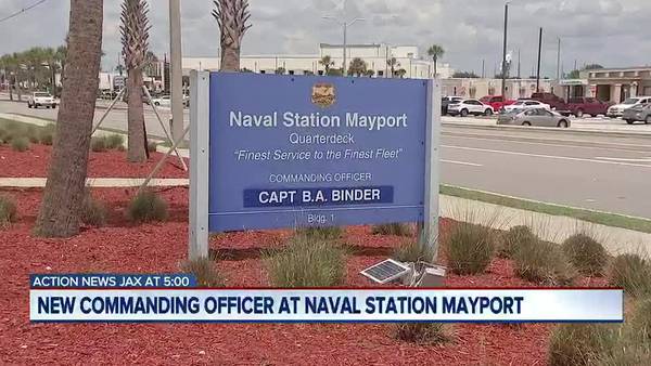 Naval Station Mayport has new commanding officer