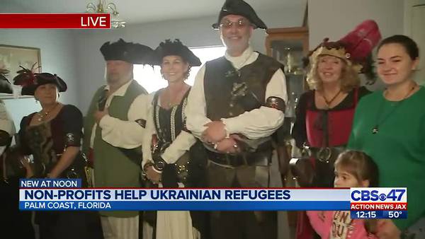 ‘War is far from over’: Ukrainian refugee families get helping hand for holidays