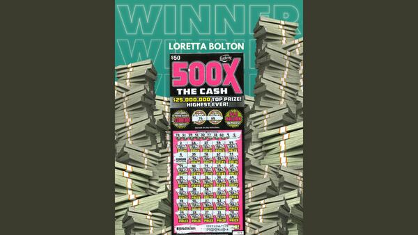 Jacksonville woman wins $1M prize on $50 Florida Lottery scratch-off game