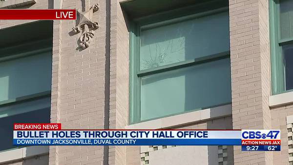 Bullet holes found in Jacksonville City Hall near mayor’s office