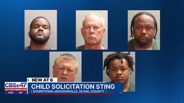5 arrested in undercover sting for child sex crimes in Jacksonville, including DCPS employee