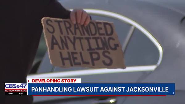 Lawsuit alleges Jacksonville’s anti-panhandling ordinance is unconstitutional