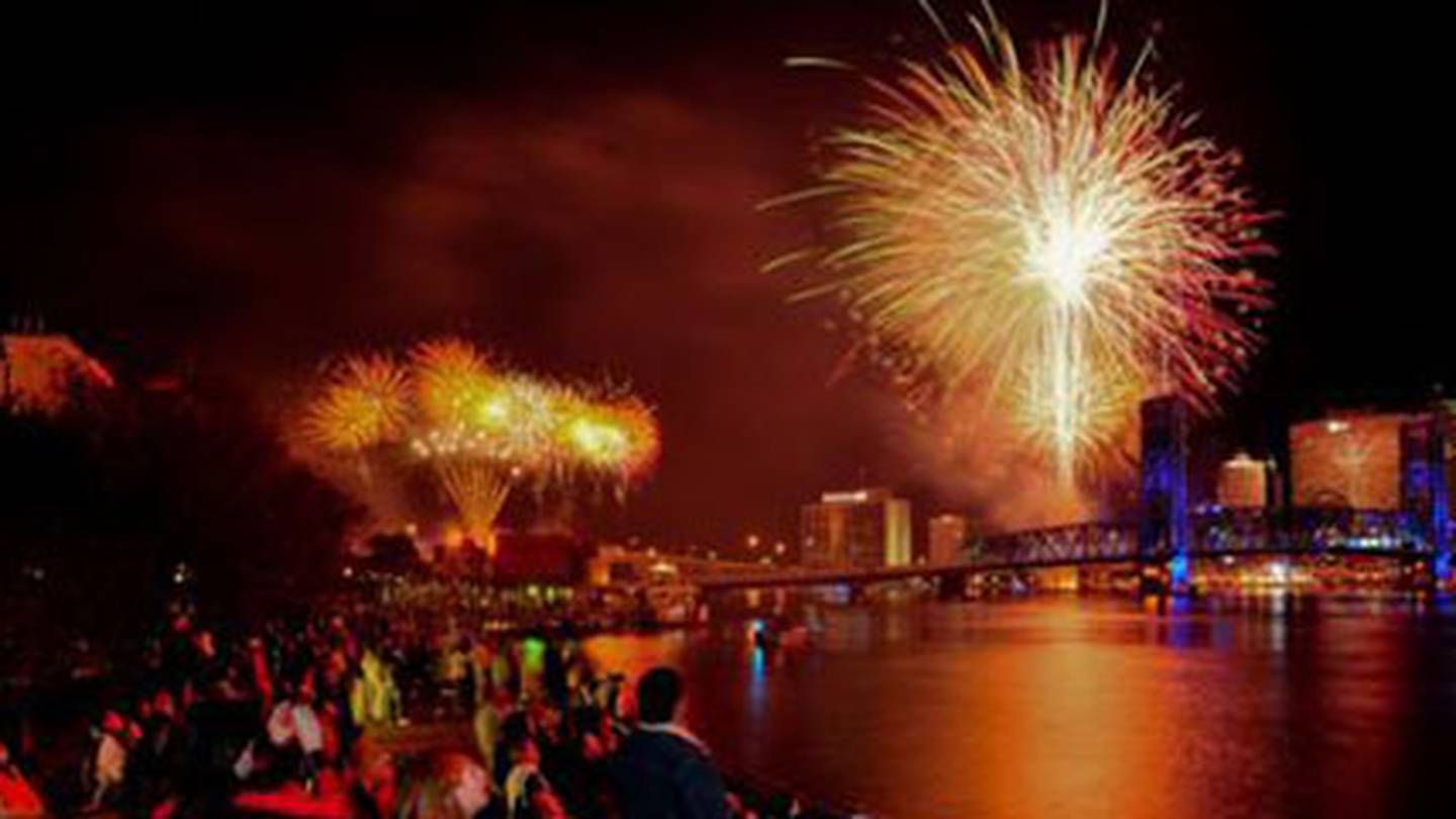 List Where to watch fireworks in Jacksonville, surrounding areas