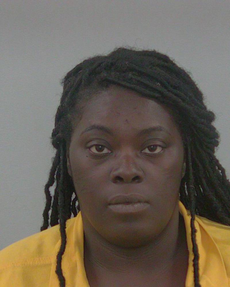 Charnavia Criswell was arrested after striking a victim with her car and fleeing the scene without rendering aid.