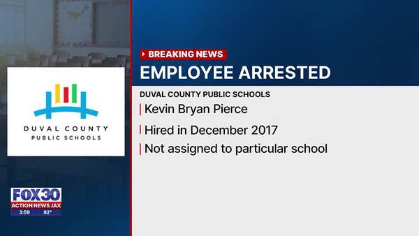 Duval County Schools employee arrested