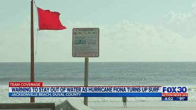 Beach Safety Alert issued, expect red-flag conditions through the weekend
