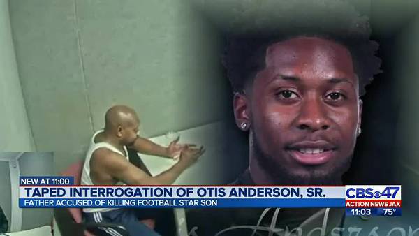 Interrogation video released in arrest of Otis Anderson Sr. accused of killing former football star