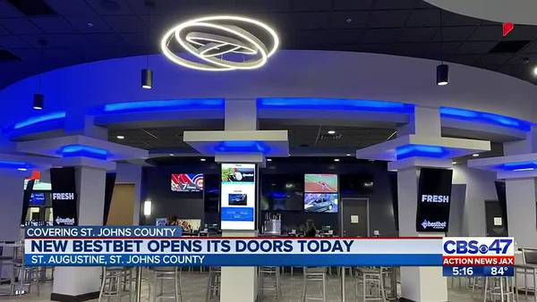 ‘It’s right here in my backyard’: Doors open to bestbet’s new St. Augustine cardroom, sports bar