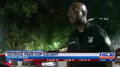 Phony cop standing in parking lot looked the part, but APD officer knew he wasn’t the real deal