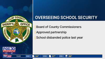 Clay County BCC approves agreement to have sheriff’s office take over school security