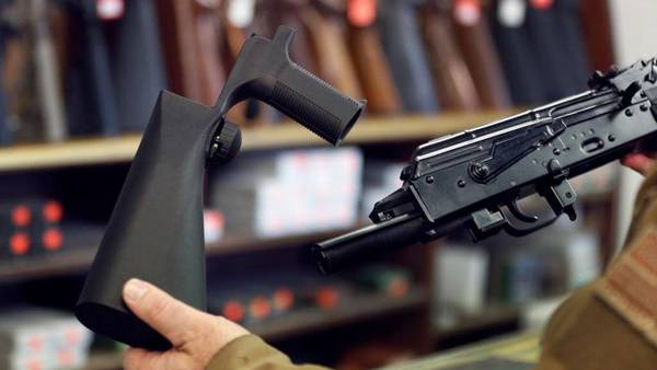 Supreme Court examines whether to strike down ban on gun bump stocks